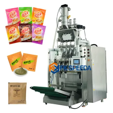 Automatic Multi-Lane Sealing Packing Machine for 3/4 Sugar Sides: Ideal for 5g Stick Bag Packaging