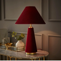 Velvet Conical Table Lamp Wholesale Bulk Order