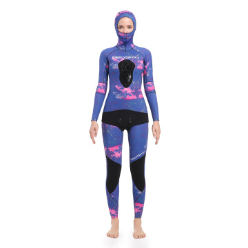 Seackin Womens Δύο κομμάτια νεοπρένιο wetsuits