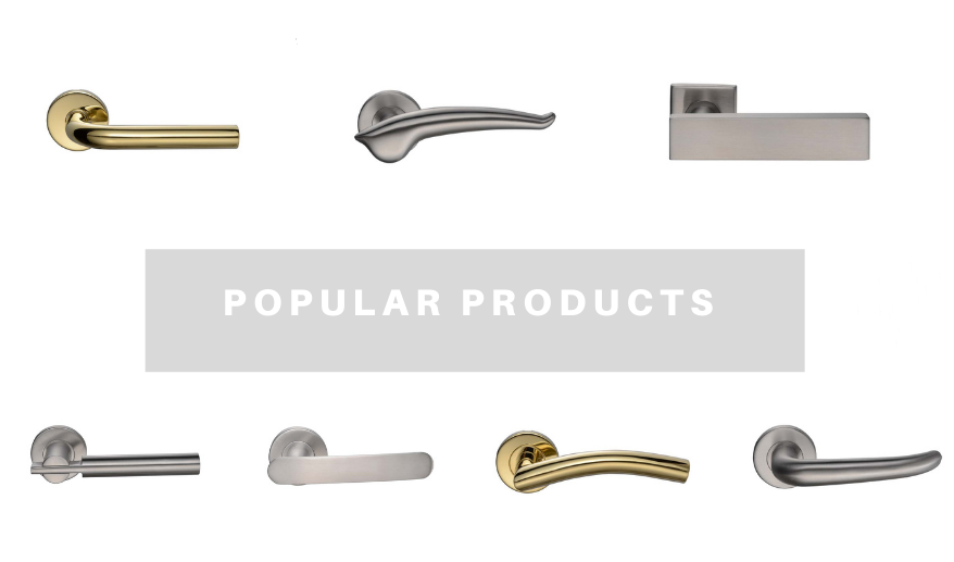 The Elegance of Stainless Steel Solid Door Lever Handles