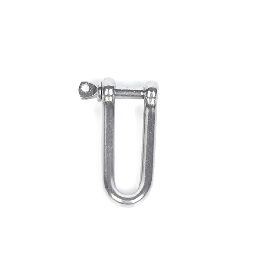 D-type extended stainless steel shackle
