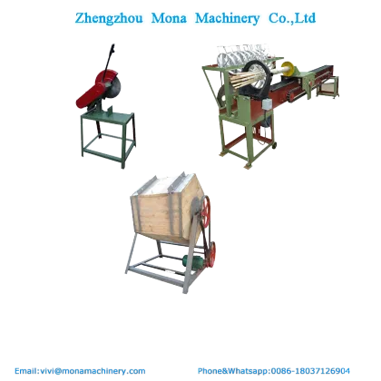 Wooden Chopsticks and Toothpick Production Machines: BBQ Bamboo Round Sticks Manufacturer