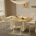 Rahat yeni tasarım yemek odası masası