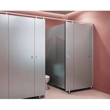 Fashionable rich color hpl public toilet cubicle partition