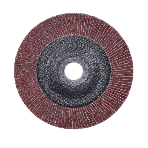 Disco de colgajo de alúmina fusionado marrón eficiente para la precisión