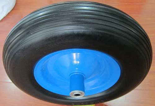 Flat Free PU Foam Wheel 4.00-8