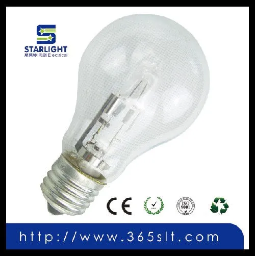 A60 53w E27 halogen bulb