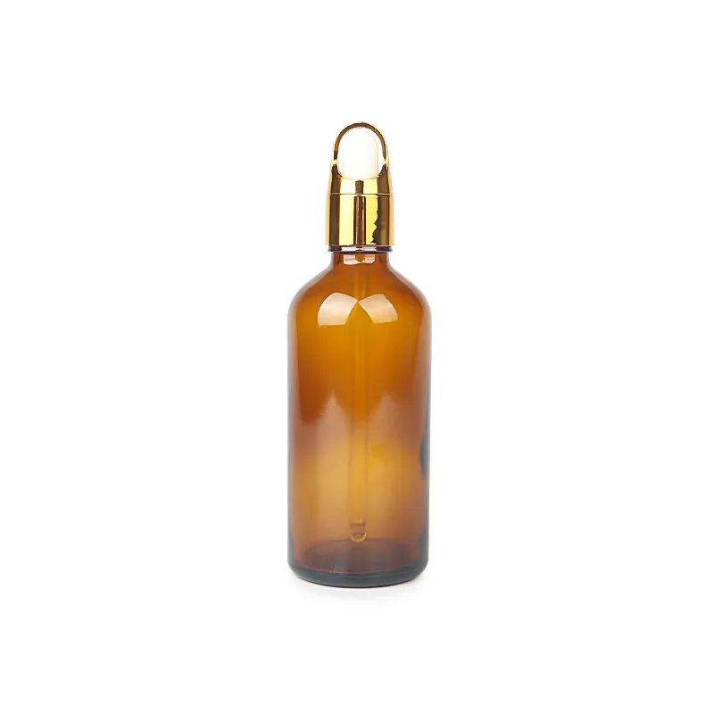 Amber Essential Oil Glass Bottle