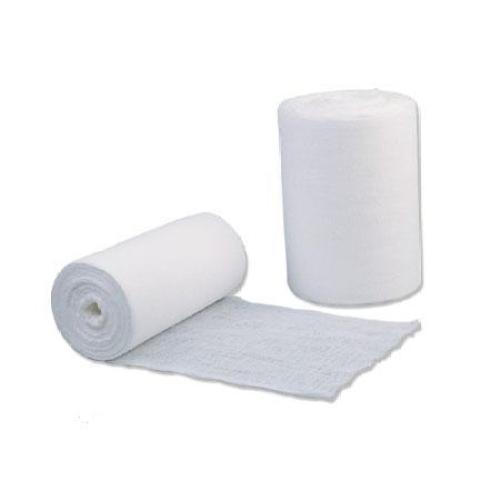 Cómodo rollo de gasa 100% algodón absorbente médica