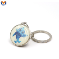 Metal Custom Printed Epoxy Keychain In Bulk