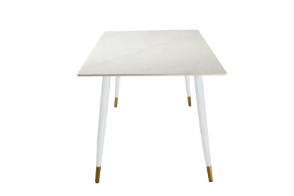 Polished Natural Ceramic Dining Table