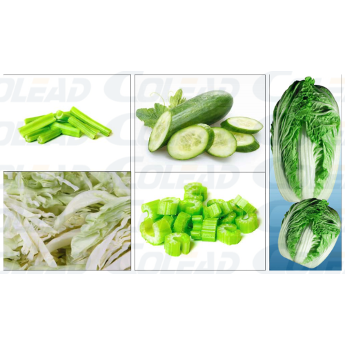 Gemüse-Flachgurt-Schneidemaschine