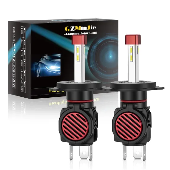 Upgraded Waterproof H7 H4 360 Car LED Headlight with Built-in Decoding System