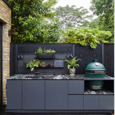 outdoor kitchen cabinet