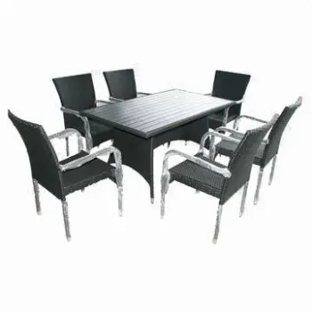 Rattan Dining Furniture, ISO 9001:2008 Certificate, TUV Test