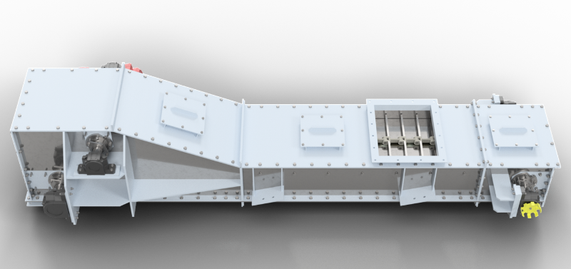 Cement Chain Conveyor Model