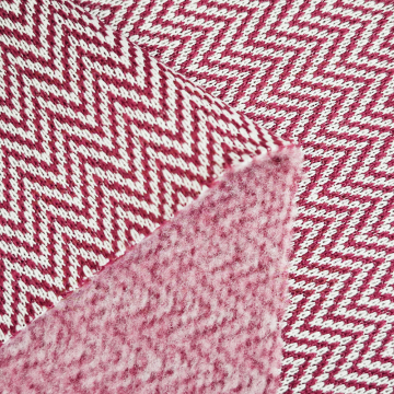 High Quality Polyester Herringbone Fleece Fabric for Hoodies - Factory Wholesale