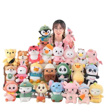 Anime Claw Machine Figures: 7-18cm Plush Toys & Dolls
