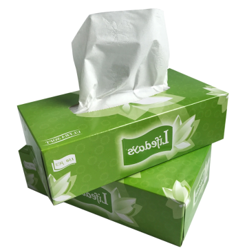 Low cost boxed facial tissue OEM