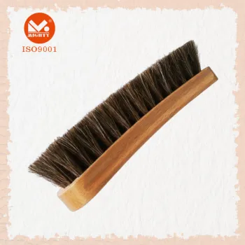 Good Quality Horse Hair Shoe Polish Brush With Wood Block