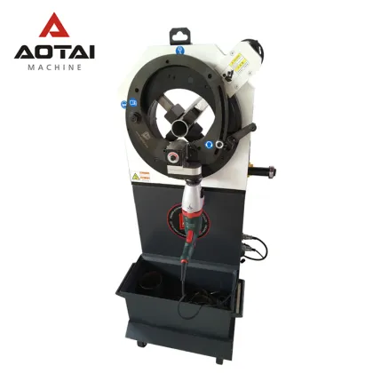 AOTAI OSK-420 215-420mm Metabo Motor NC Orbital Saw Blade Pipe Cutting Machine