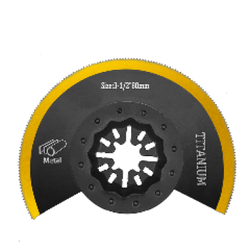 bimetallic titanium plating semi-circle