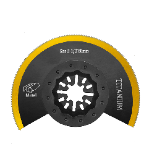 bimetallic titanium plating semi-circle