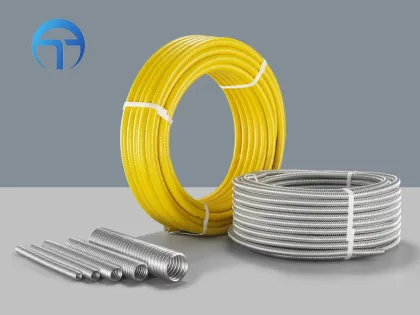 corrugated pipe 304 gas flexible hose stainless steel corrugated pipe