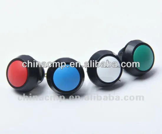 CMP 12mm waterproof mechanical ip67 push button
