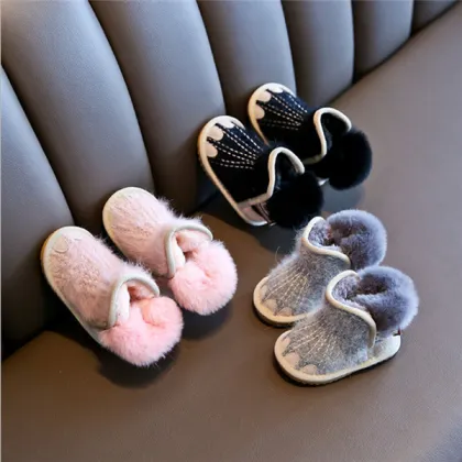 Fashionable Children's Winter Snow Boots