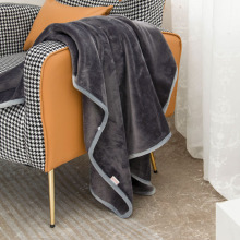 Multifunctional Shawl Blanket Nap Blanket Dark Grey