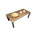 luxury modern wooden coffee table tea table