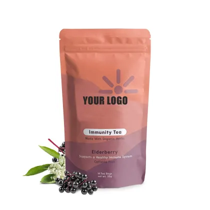 Factory Wholesale Immune Enhancement Tea Ginseng Mint Detox Herbal Tea