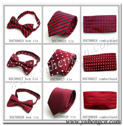 DSCN024 100% Silk Bow Tie,Ties and cummerbund Sets