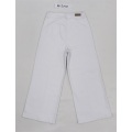 Wholesale White Strappy Denim Trousers