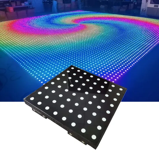 Interactive LED Dance Floors with 3D Brick Lamp Panels for Nightclub Parties