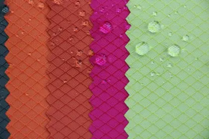 210D Diamond lattice nylon Oxford fabric for luggage