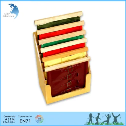 Montessori practical life dress materials eco-friendly montessori materials