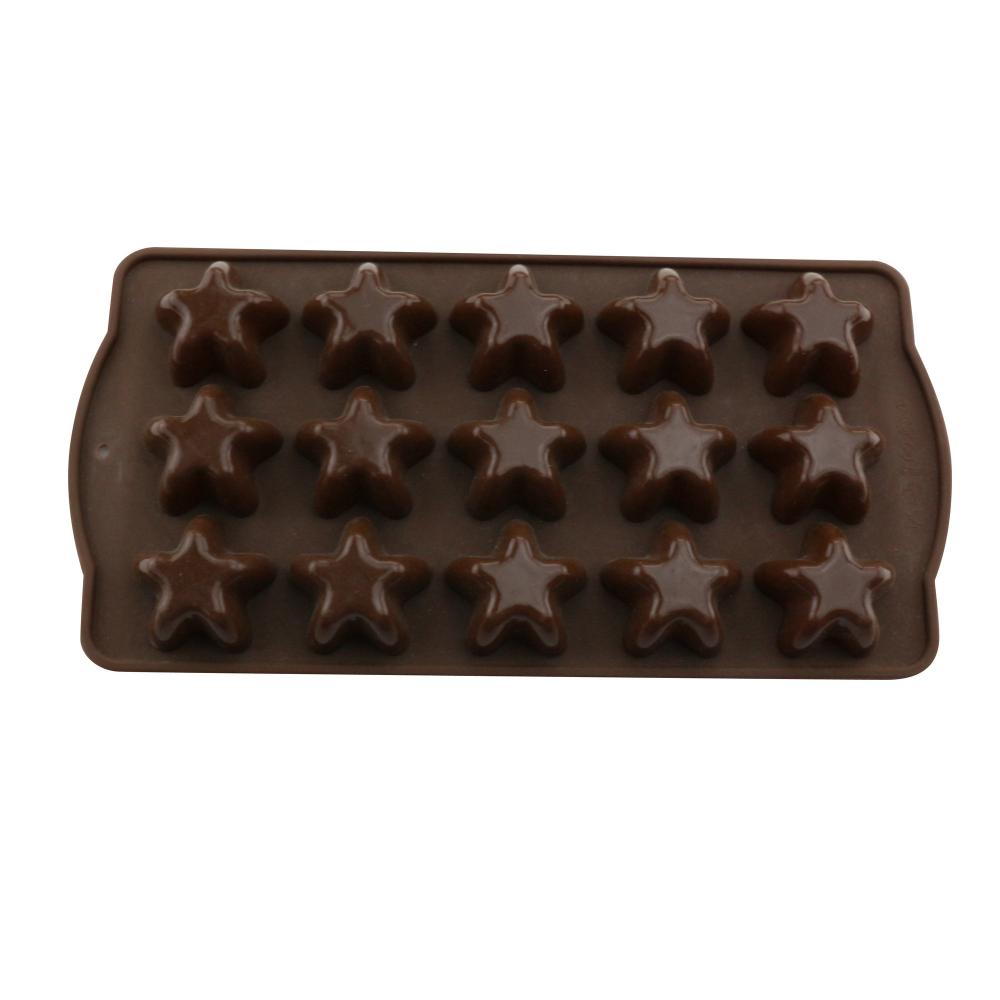 Herramientas de hornear de silicona BPA gratis para moldes de caramelo de chocolate