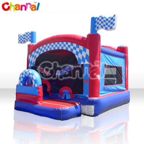 Race Car Slide Combo Inflatable Jumping Castle Bb290, High Quality Race Car Slide Combo