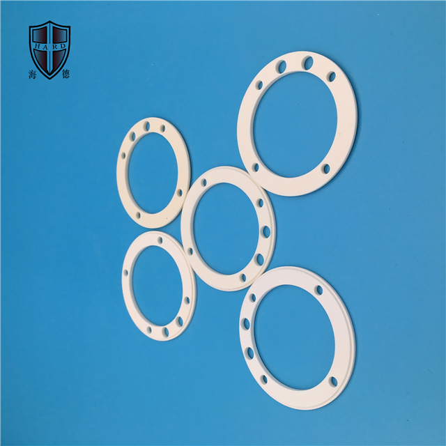 custom made alumina ceramic ring disc flange