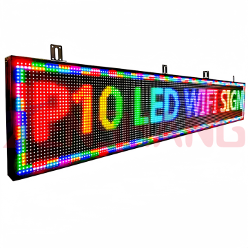 Programmable LED Sign: P5 P10 Indoor/Outdoor Moving Message Display