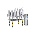 Automatic liquid nitrogen filling system for beer/juice