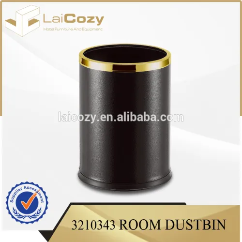 Stainless Steel Hotel Room Waste Bin Waste Paper Bins, High Quality