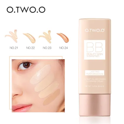 O.TWO.O Nude Effect BB Cream Makeup Face Foundation