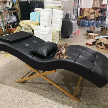 Moderne luxe gebogen tattoo -massagetafel voor salon - Lash en gezichtsbed