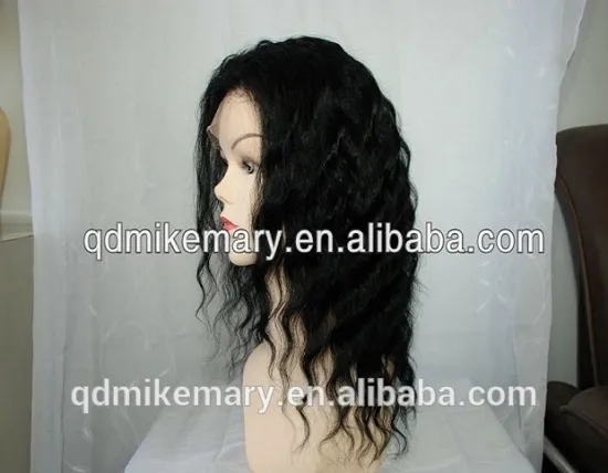 180% Density Lace Wig Brazilian Virgin Hair Body Wave Natural Black Glueless $100 Full Lace Wig With Baby Hair