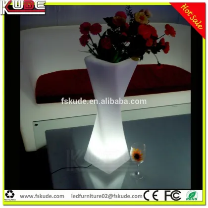 LED illuminous beautiful furniture table decorations home decor battery led table decorations office table decoration