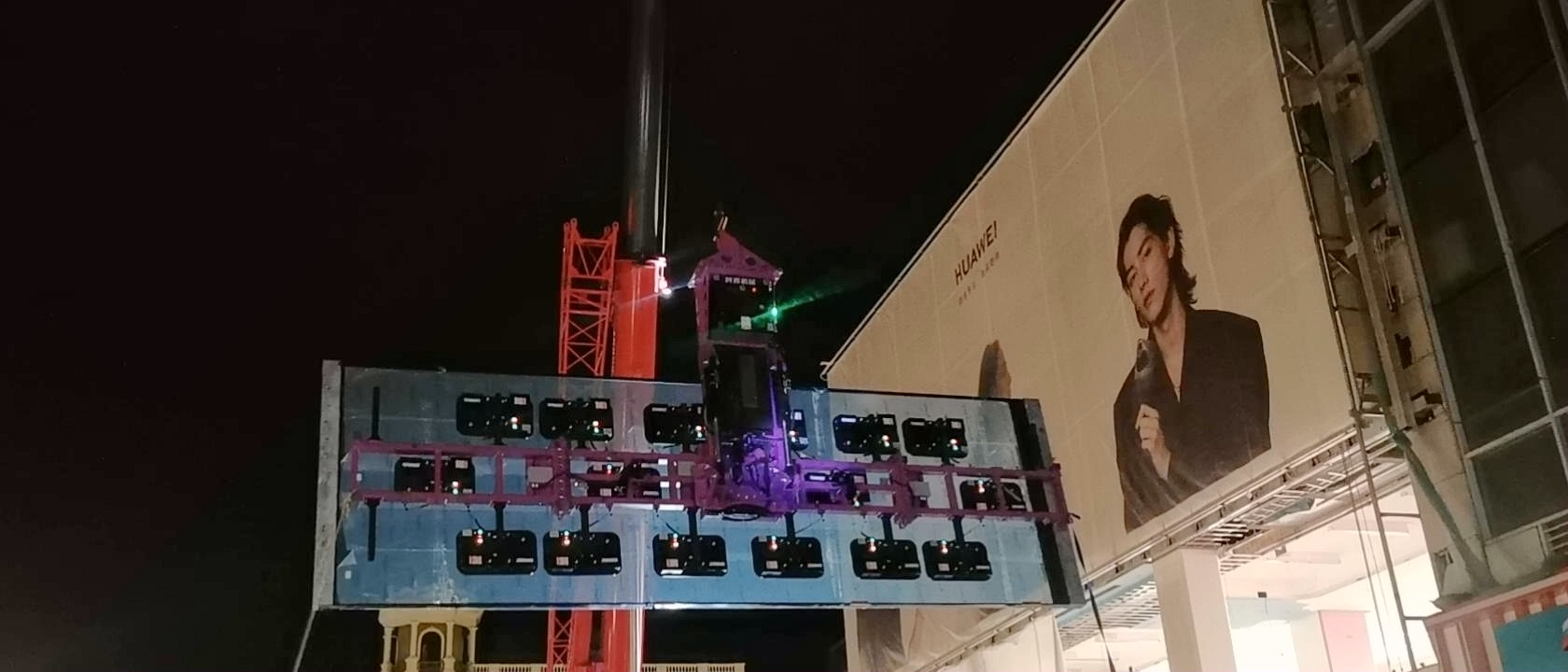 Glass Facade Installation with RDS 10T Glass Vacuum Lifter on Harbin's Central Street2