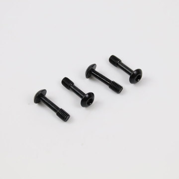 Schwarze Zink -Hex -Sockel -Pfanne Selbstkippschrauben